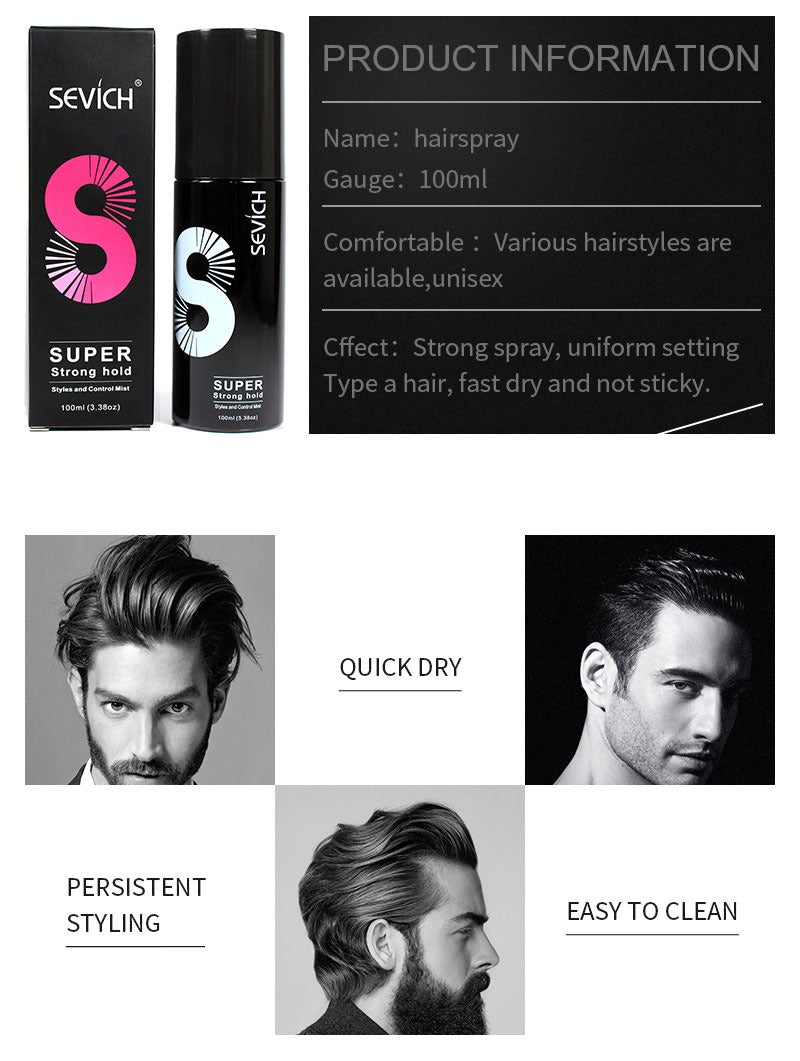 Strong Hold Volumizing Hair Gel Water