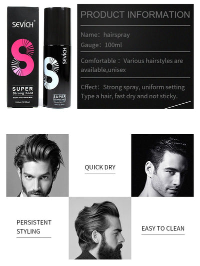 Strong Hold Volumizing Hair Gel Water
